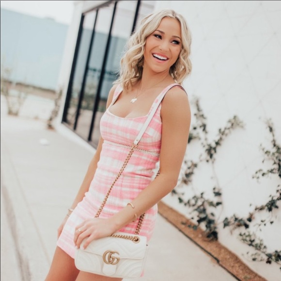 Sweet and Sexy Majorelle Mini Dress Plaid Small - Picture 2 of 5